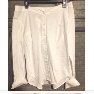 Off should button up blouse